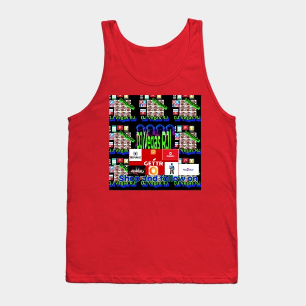 DJ VEGAS RJ FANS'S. Tank Top by DJVegasRJ